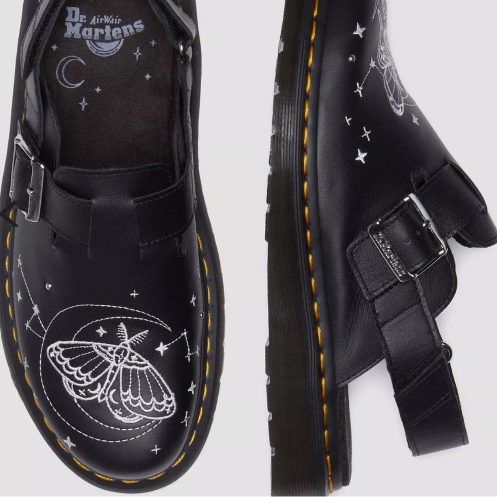 Dr. Martins Jorge 11 celestial moth mules * sold out $268.00 stockx last sale